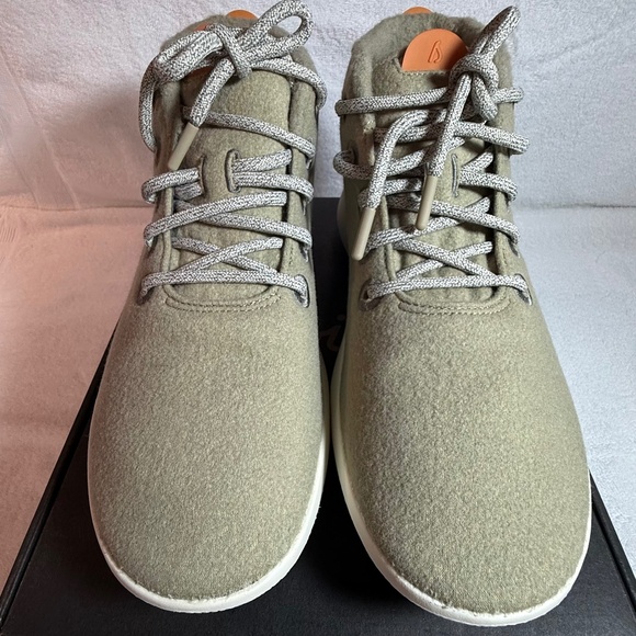 Allbirds Men’s Wool Runner-up Mizzle – Khaki - Picture 1 of 8